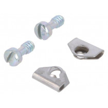 5205980-4; Set of screws for D-Sub; UNC4-40; Series: AMPLIMITE; 5.59mm; TE Connectivity