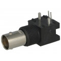 5227161-9; Socket; BNC; female; angled 90°; 50Ω; THT; for panel mounting; TE Connectivity