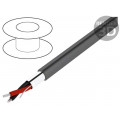 5471C SL002; Wire; Alpha Essential C&C; 1x2x24AWG; Al-PET foil; PVC; dark grey; ALPHA WIRE
