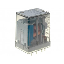 55.12.9.012.0000; Relay: electromagnetic; DPDT; 12VDC; Icontacts max: 20A; 140Ω; FINDER