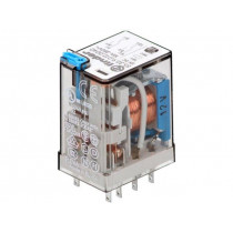 55.32.9.012.0040; Relay: electromagnetic; DPDT; Ucoil: 12VDC; 10A/250VAC; 10A/30VDC; FINDER