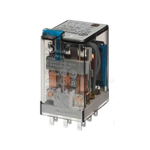 55.33.9.024.0010; Relay: electromagnetic; 3PDT; Ucoil: 24VDC; 10A/250VAC; 10A/30VDC; FINDER