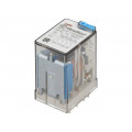 55.34.9.110.0040; Relay: electromagnetic; 4PDT; Ucoil: 110VDC; 7A/250VAC; 7A/30VDC; FINDER 55.34.9.110.0040; Relay: electromagnetic; 4PDT; Ucoil: 110VDC; 7A/250VAC; 7A/30VDC; FINDER