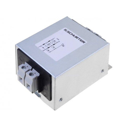 5500.2269; Filter: anti-interference; 250VAC; Cx: 100nF; Cy: 1.5nF; 0.8mH; 1MΩ; SCHURTER 5500.2269; Filter: anti-interference; 250VAC; Cx: 100nF; Cy: 1.5nF; 0.8mH; 1MΩ; SCHURTER
