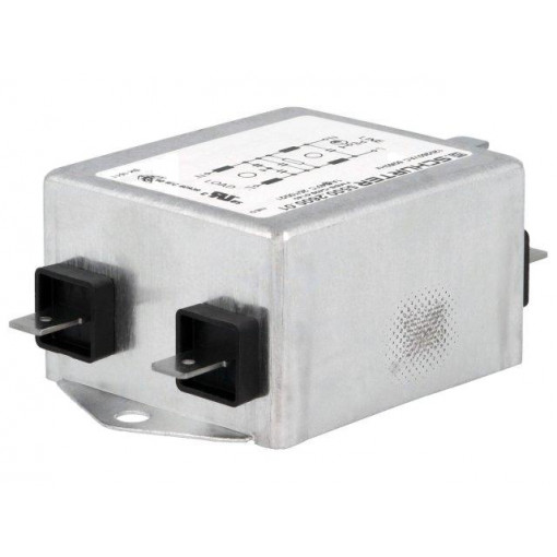 5500.2600.01; Filter: anti-interference; 250VAC; Cx: 0.22uF; Cy: 4.7nF; 12mH; 1A; SCHURTER 5500.2600.01; Filter: anti-interference; 250VAC; Cx: 0.22uF; Cy: 4.7nF; 12mH; 1A; SCHURTER