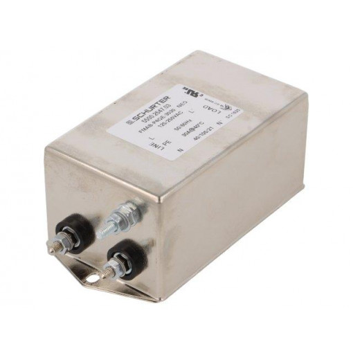 5500.2647.03; Filter: anti-interference; 250VAC; Ioper.max: 30A; Ir: 1mA; Poles: 1; SCHURTER