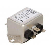 5500.2654.01; Filter: anti-interference; 250VAC; Ioper.max: 12A; Ir: 0.5mA; SCHURTER