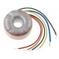 55103-P1S2; Transformer: toroidal; 15VA; 230VAC; 25V; 25V; 0.3A; 0.3A; 0.31kg; TALEMA