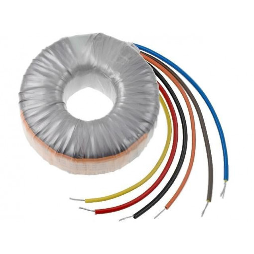 55121-P1S2; Transformer: toroidal; 50VA; 230VAC; 15V; 15V; 1.667A; 1.667A; TALEMA