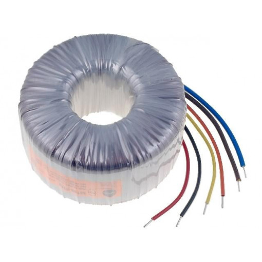 55209-P1S2; Transformer: toroidal; 800VA; 230VAC; 55V; 55V; 7.273A; 7.273A; TALEMA