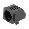 5555163-2; Socket; RJ11; PIN: 4; Cat: 3; shielded,with panel stop blockade; TE Connectivity 5555163-2; Socket; RJ11; PIN: 4; Cat: 3; shielded,with panel stop blockade; TE Connectivity