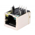 5569564-1; Socket; RJ45; PIN: 8; Layout: 8p8c; THT; on PCBs; TE Connectivity 5569564-1; Socket; RJ45; PIN: 8; Layout: 8p8c; THT; on PCBs; TE Connectivity