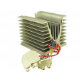 56.123; Radiator heater; 100W; 85°C; 230V; DIN EN50022 35mm; 62x95x100mm; SELFA