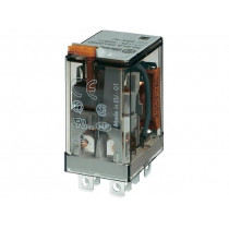 56.32.9.024.0000; Relay: electromagnetic; DPDT; Ucoil: 24VDC; 12A/250VAC; 12A/30VDC; FINDER