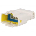 560-005-000-110; Connector: wire-wire; 560; plug; male; IP67; Locking: latch; white; EDAC