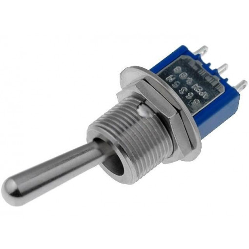 5636MAB; Switch: toggle; Pos: 2; SPDT; ON-ON; 3A/250VAC; 0.05A/10VDC; IP40; APEM 5636MAB; Switch: toggle; Pos: 2; SPDT; ON-ON; 3A/250VAC; 0.05A/10VDC; IP40; APEM
