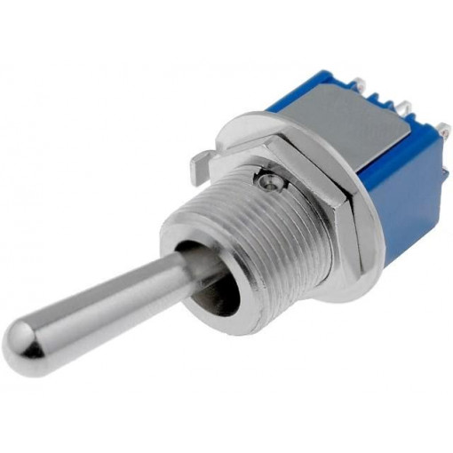 5646MA; Switch: toggle; Pos: 2; DPDT; ON-ON; 3A/250VAC; 0.05A/10VDC; IP40; APEM 5646MA; Switch: toggle; Pos: 2; DPDT; ON-ON; 3A/250VAC; 0.05A/10VDC; IP40; APEM