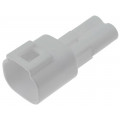570-002-000-100; Connector: wire-wire; 570,E-Seal; plug; male; PIN: 2; IP67; 5.8mm; EDAC
