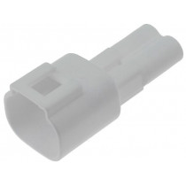 570-002-000-100; Connector: wire-wire; 570,E-Seal; plug; male; PIN: 2; IP67; 5.8mm; EDAC