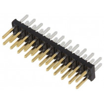 57102-F08-11ULF; Pin header; wire-board; male; Minitek; 2mm; PIN: 22; THT; on PCBs; 2A; AMPHENOL