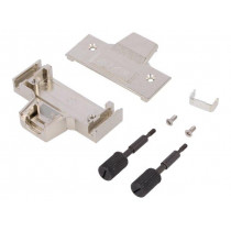 5749080-1; Plug housing; PIN: 50; shielded; Locking: screws; Mat: steel; TE Connectivity