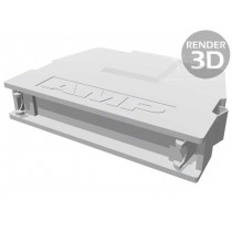 5749193-2; Plug housing; PIN: 50; shielded; Locking: latch; Mat: steel; TE Connectivity