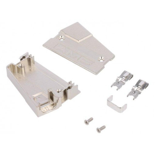 5749202-2; Plug housing; PIN: 50; shielded; Locking: latch; Mat: steel; angled; TE Connectivity