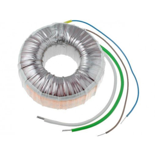 58-0125-018-S; Transformer: toroidal; 125VA; 230VAC; 18V; 6.944A; 1.2kg; Ø: 94mm; TALEMA