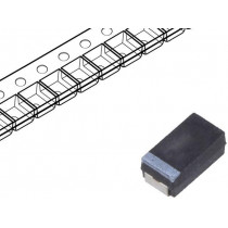 593D106X9020B2TE3; Capacitor: tantalum; low ESR; 10uF; 20VDC; Case: B; 1411; ESR: 1Ω; VISHAY 593D106X9020B2TE3; Capacitor: tantalum; low ESR; 10uF; 20VDC; Case: B; 1411; ESR: 1Ω; VISHAY