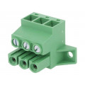 5EDG-STD-10.16-03P-14-00AH; Pluggable terminal block; 10.16mm; ways: 3; angled 90°; socket; DEGSON ELECTRONICS 5EDG-STD-10.16-03P-14-00AH; Pluggable terminal block; 10.16mm; ways: 3; angled 90°; socket; DEGSON ELECTRONICS