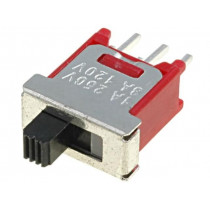 ; Switch: slide; Pos: 2; SPDT; 3A/120VAC; 3A/28VDC; ON-ON; -30÷85°C; NINIGI