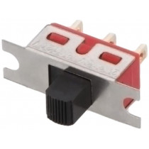 ; Switch: slide; Pos: 2; SPDT; 2A/250VAC; 5A/28VDC; ON-(ON); -30÷85°C; 