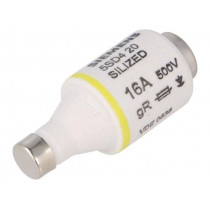 5SD420; Fuse: fuse; gR; 16A; 500VAC; 500VDC; industrial; DII; SILIZED; SIEMENS