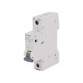 5SL6103-7; Circuit breaker; 230VAC; Inom: 3A; Poles: 1; DIN; Charact: C; 6kA; SIEMENS