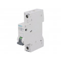 5SL6125-7; Circuit breaker; 230VAC; Inom: 25A; Poles: 1; DIN; Charact: C; 6kA; SIEMENS