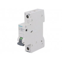 5SL6125-7; Circuit breaker; 230VAC; Inom: 25A; Poles: 1; DIN; Charact: C; 6kA; SIEMENS