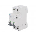 5SL6210-7; Circuit breaker; 400VAC; Inom: 10A; Poles: 2; DIN; Charact: C; 6kA; SIEMENS