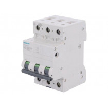5SL6340-7; Circuit breaker; 400VAC; Inom: 40A; Poles: 3; DIN; Charact: C; 6kA; SIEMENS
