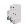 5SL6504-7; Circuit breaker; 400VAC; Inom: 4A; Poles: 1+N; DIN; Charact: C; 6kA; SIEMENS