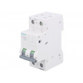 5SL6516-7; Circuit breaker; 400VAC; Inom: 16A; Poles: 1+N; DIN; Charact: C; 6kA; SIEMENS