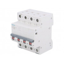 5SL6610-6; Circuit breaker; 400VAC; Inom: 10A; Poles: 3+N; DIN; Charact: B; 6kA; SIEMENS