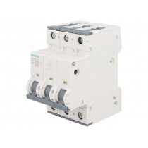 5SY4350-7; Circuit breaker; 440VAC; Inom: 50A; Poles: 3; DIN; Charact: C; 10kA; SIEMENS