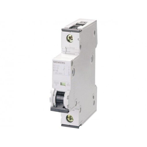 5SY6110-6; Circuit breaker; 400VAC; Inom: 10A; Poles: 1; DIN; Charact: B; 6kA; SIEMENS