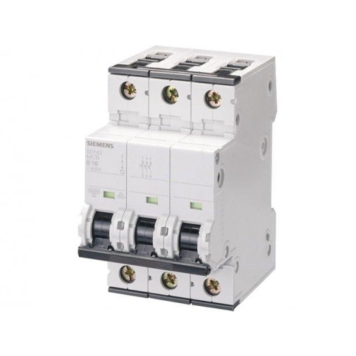 5SY6350-7; Circuit breaker; Inom: 50A; Poles: 3; DIN; Charact: C; 6kA; SIEMENS