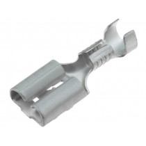 6-160449-2; Terminal: flat; 6.3mm; 0.8mm; female; 1÷2.5mm2; crimped; for cable; TE Connectivity