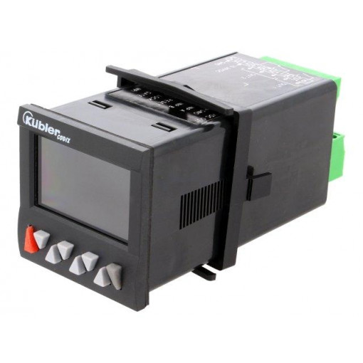 6.924.0103.300; Counter: electronical; LCD x2; pulses/speed/time; -999999÷999999; KUBLER 6.924.0103.300; Counter: electronical; LCD x2; pulses/speed/time; -999999÷999999; KUBLER