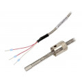 60-23123401-0150.0010; Sensor: temperature; Pt100; 100Ω; cl.A; 0÷400°C; Leads: 3 leads; GUENTHER