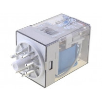 60.12.9.012.0040; Relay: electromagnetic; DPDT; Ucoil: 12VDC; 10A/250VAC; 10A/30VDC; FINDER