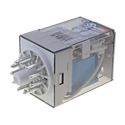 60.13.9.012.0040; Relay: electromagnetic; 3PDT; Ucoil: 12VDC; 10A/250VAC; 10A/30VDC; FINDER