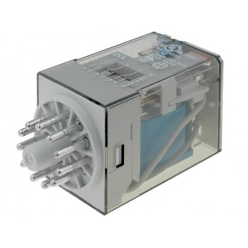 60.13.9.024.0040; Relay: electromagnetic; 3PDT; Ucoil: 24VDC; 10A/250VAC; 10A/30VDC; FINDER